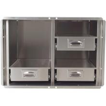 BBQGuys.com 42-Inch Fully Enclosed Pantry With Three Drawers image
