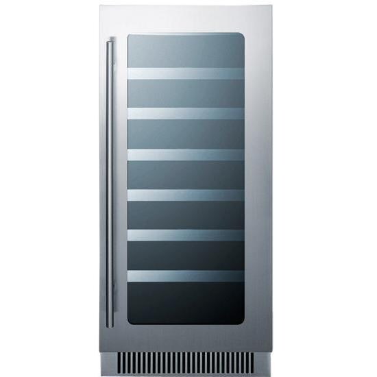 Summit Classic 34 Bottle Built-In / Freestanding Wine Cellar / Cooler - CL15WC thumbnail