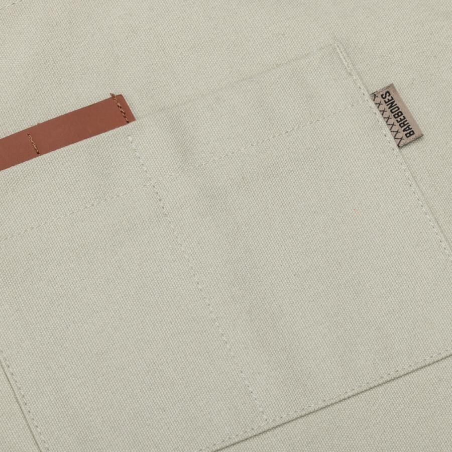 Barebones Living CKW-478 Chef Grilling Apron - Stone Pocket Details thumbnail