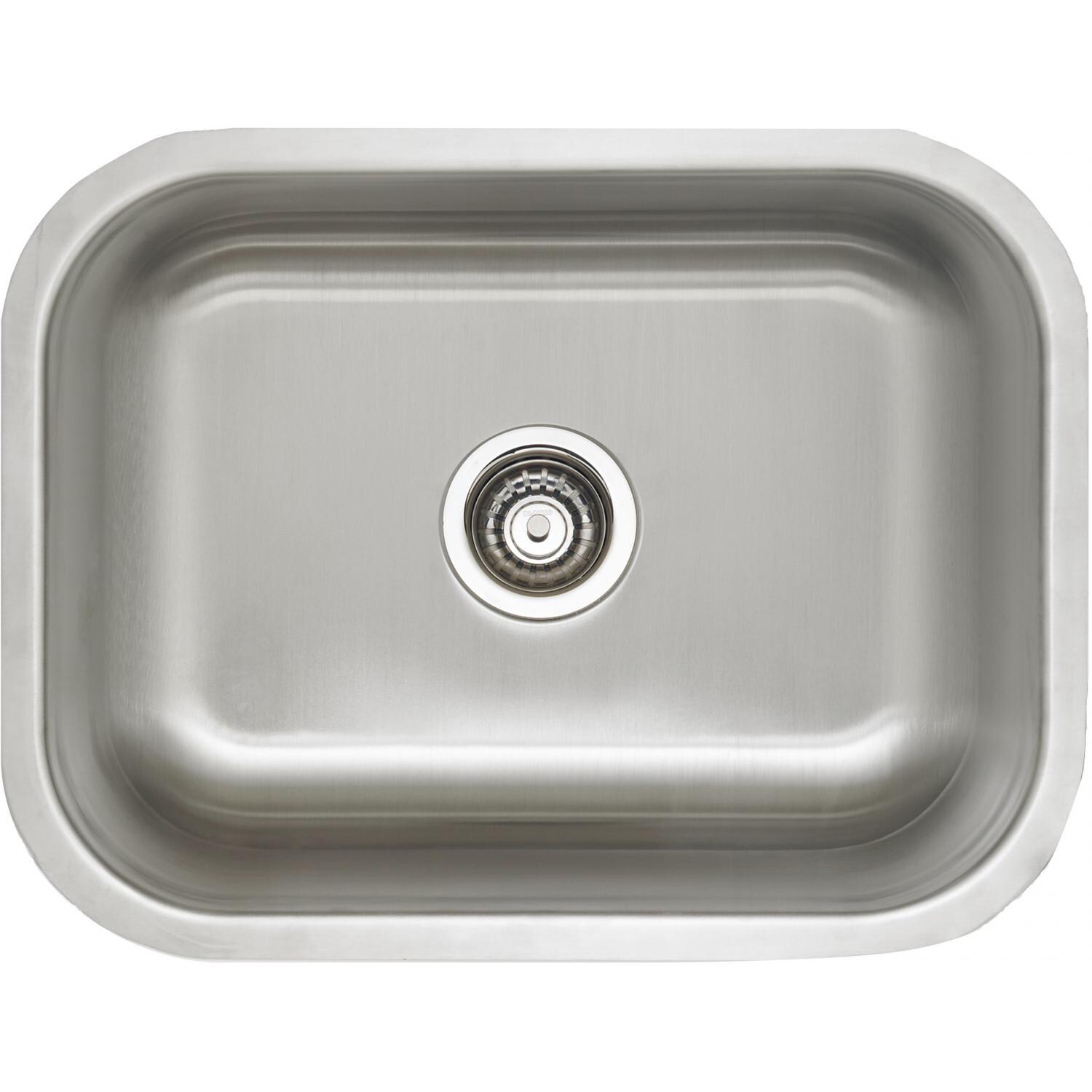 Blanco Stellar 23 X 17 18Gauge Single Bowl Stainless Steel Undermount