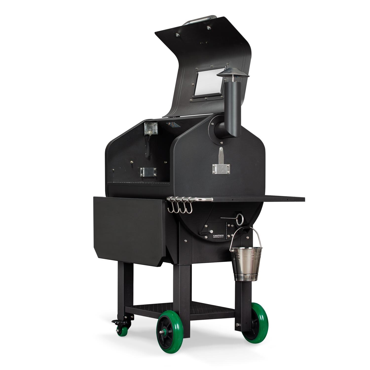Green Mountain Grills Ledge Wi-Fi Controlled Wood Pellet Grill - Angled Left thumbnail