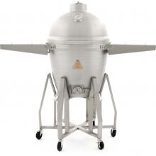 Blaze 20-Inch Cast Aluminum Kamado Grill With Stainless Steel Cart & Tool Hook Shelves image