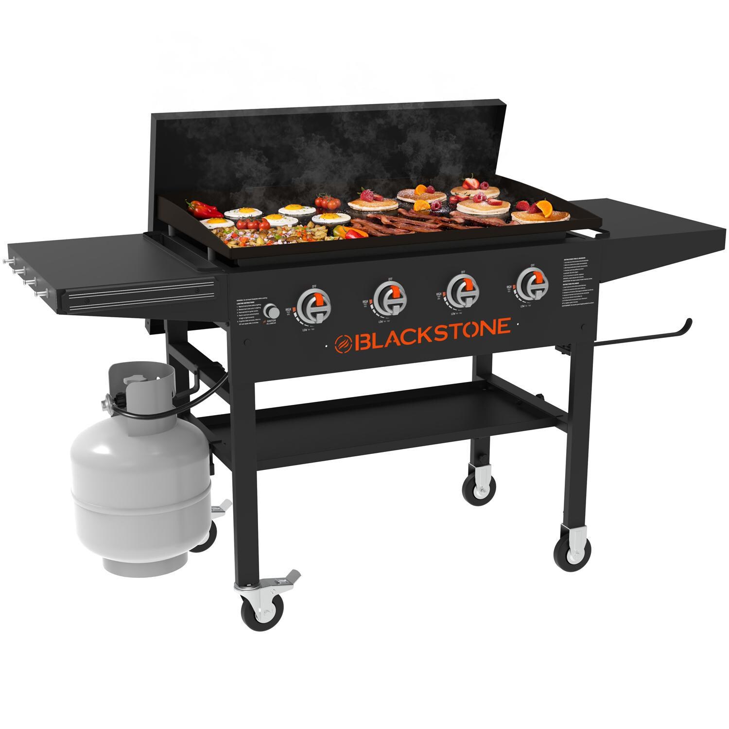 Blackstone - 1866 - Original 36-Inch Griddle Cooking Station W/ Hard Cover - Breakfast thumbnail