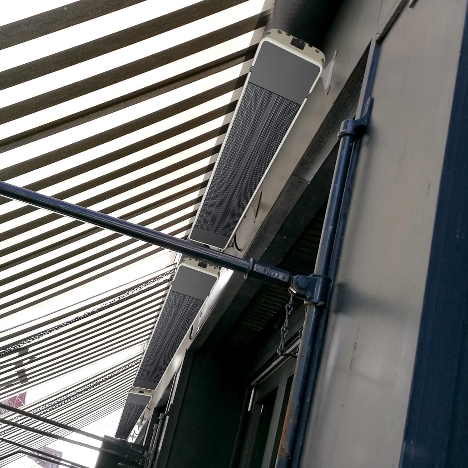 RADtec X33R X-Series 72-Inch 3300W Electric Infrared Patio Heater - Lifestyle thumbnail