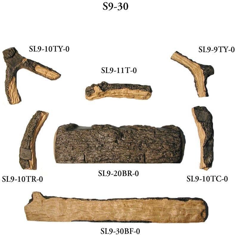 Peterson Real Fyre Split Oak Log Breakdown  thumbnail