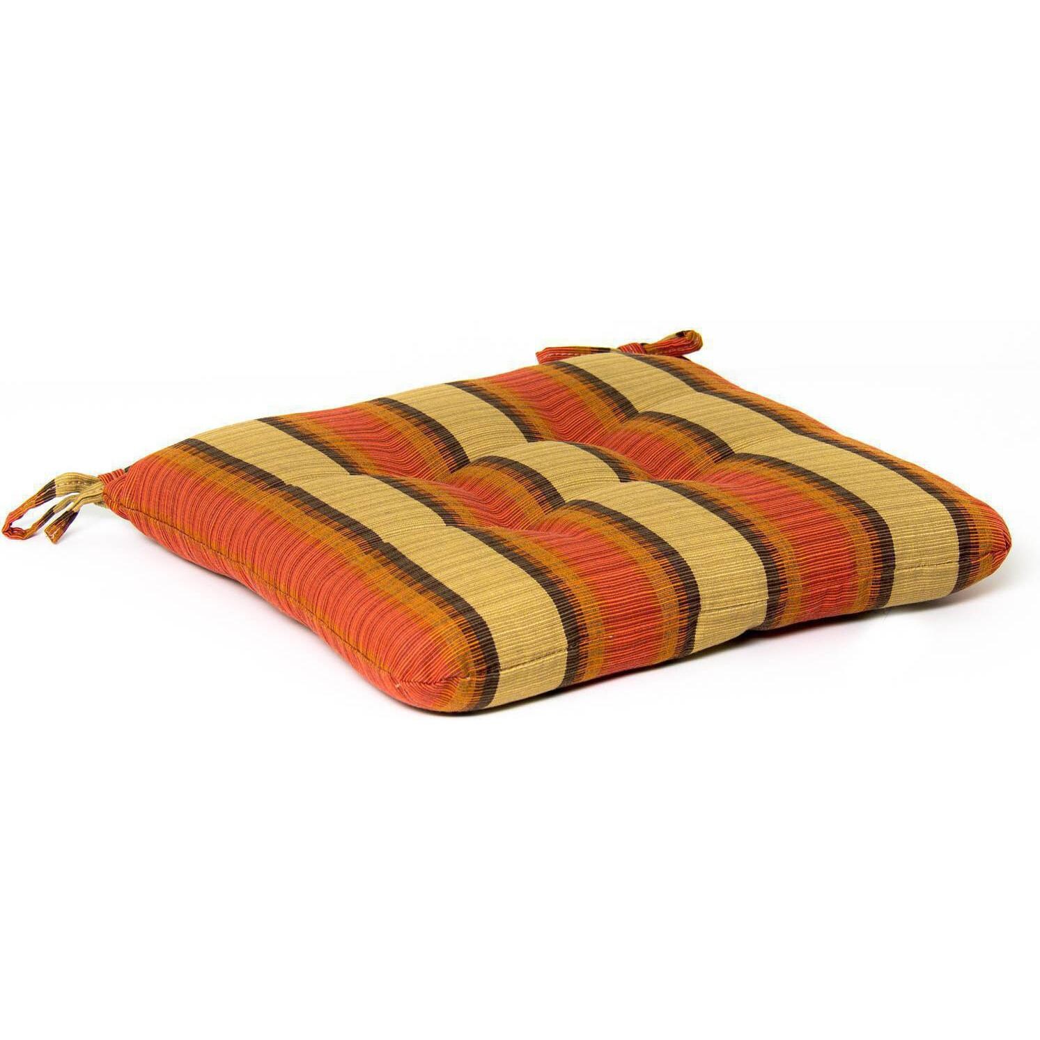 Sunbrella Dimone Flame Small Outdoor Replacement Seat Cushion By BBQGuys Signature