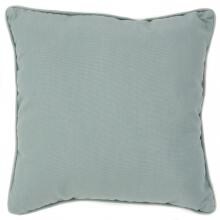 Sunbrella Canvas Spa Outdoor Throw Pillow W/ Piping By Lakeview Outdoor Designs - 16 X 16 image