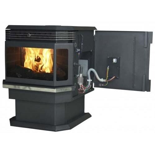 US Stove 5660 Bay Front EPA Certified Pellet Stove - Right Side View thumbnail