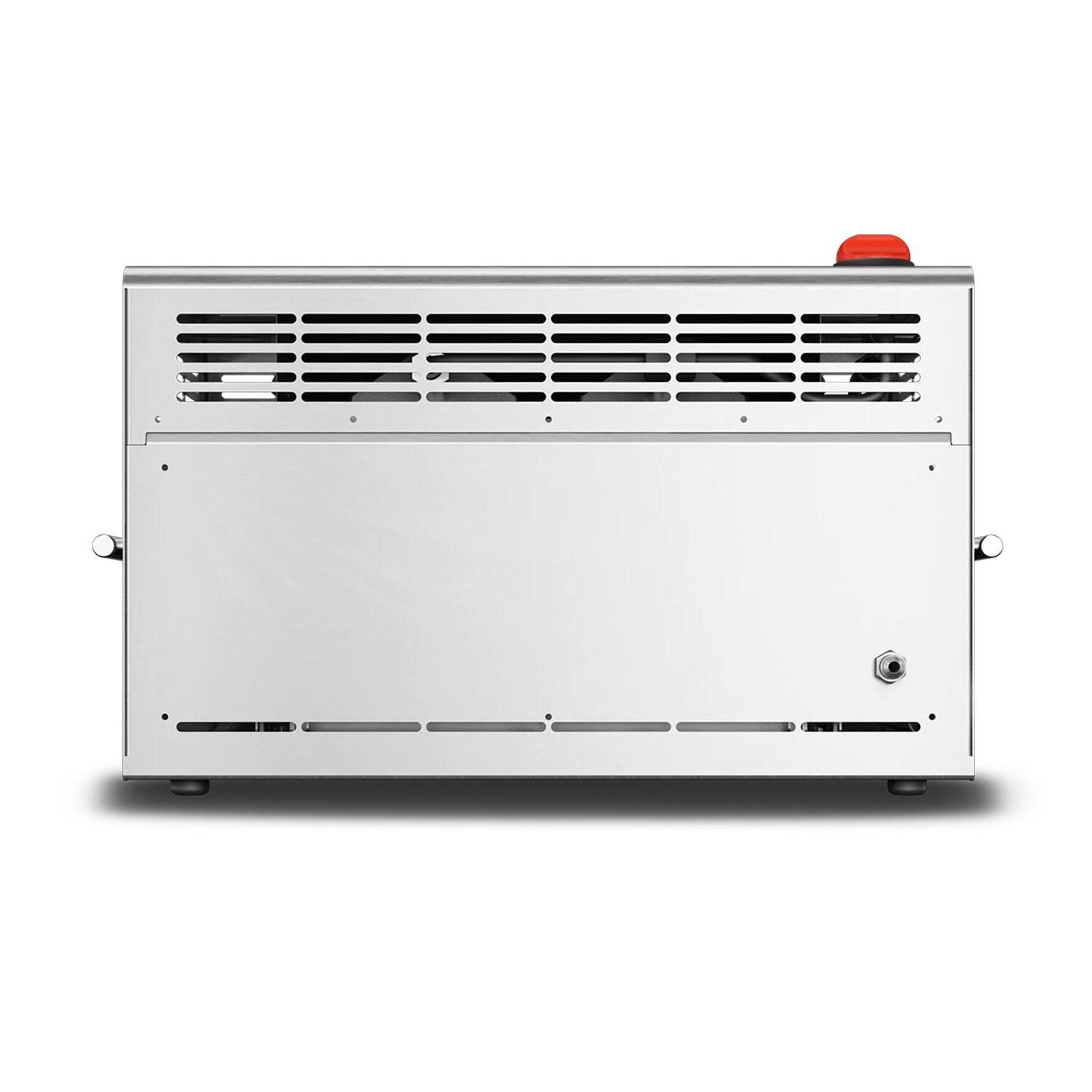 Schwank BB-1001-NG-SS Portable Natural Gas Infrared Grill - Rear thumbnail