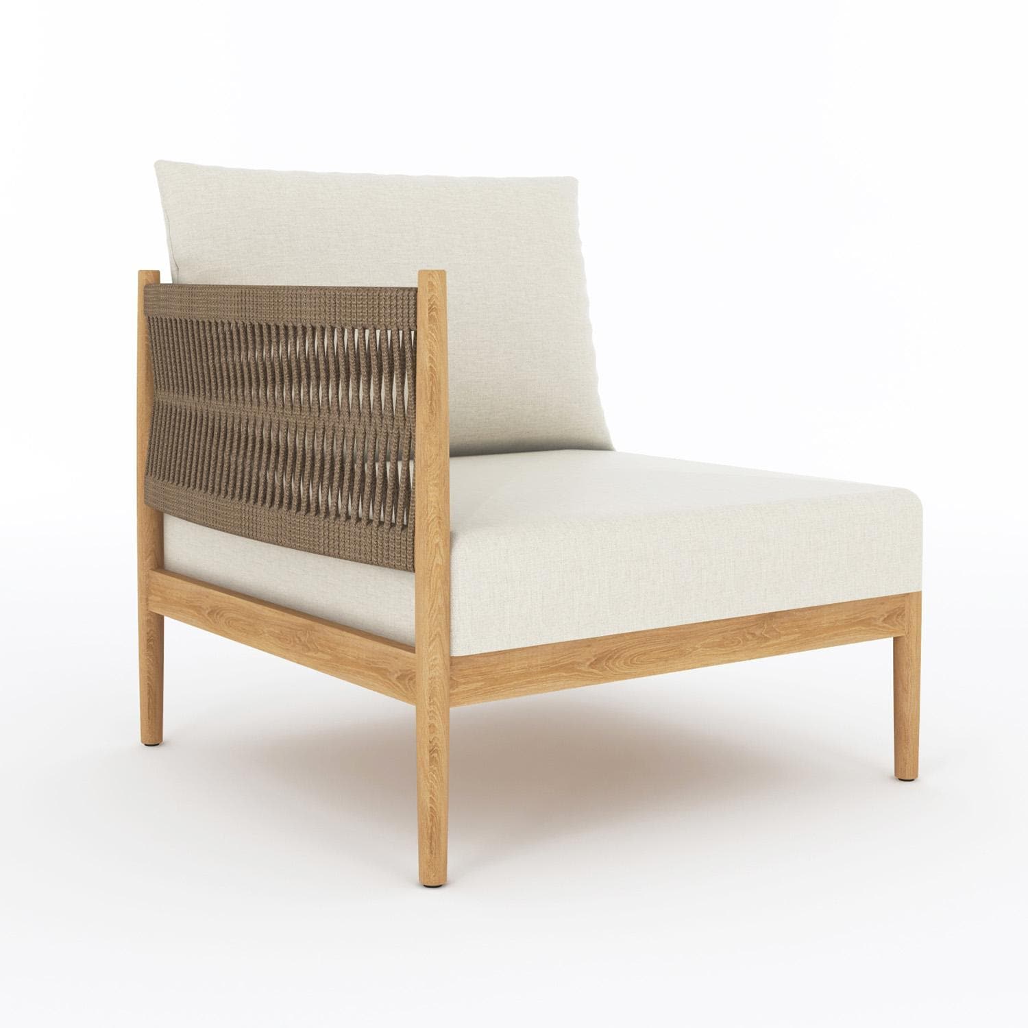 San Lucas Teak Sectional Arm Chair by Royal Teak Collection