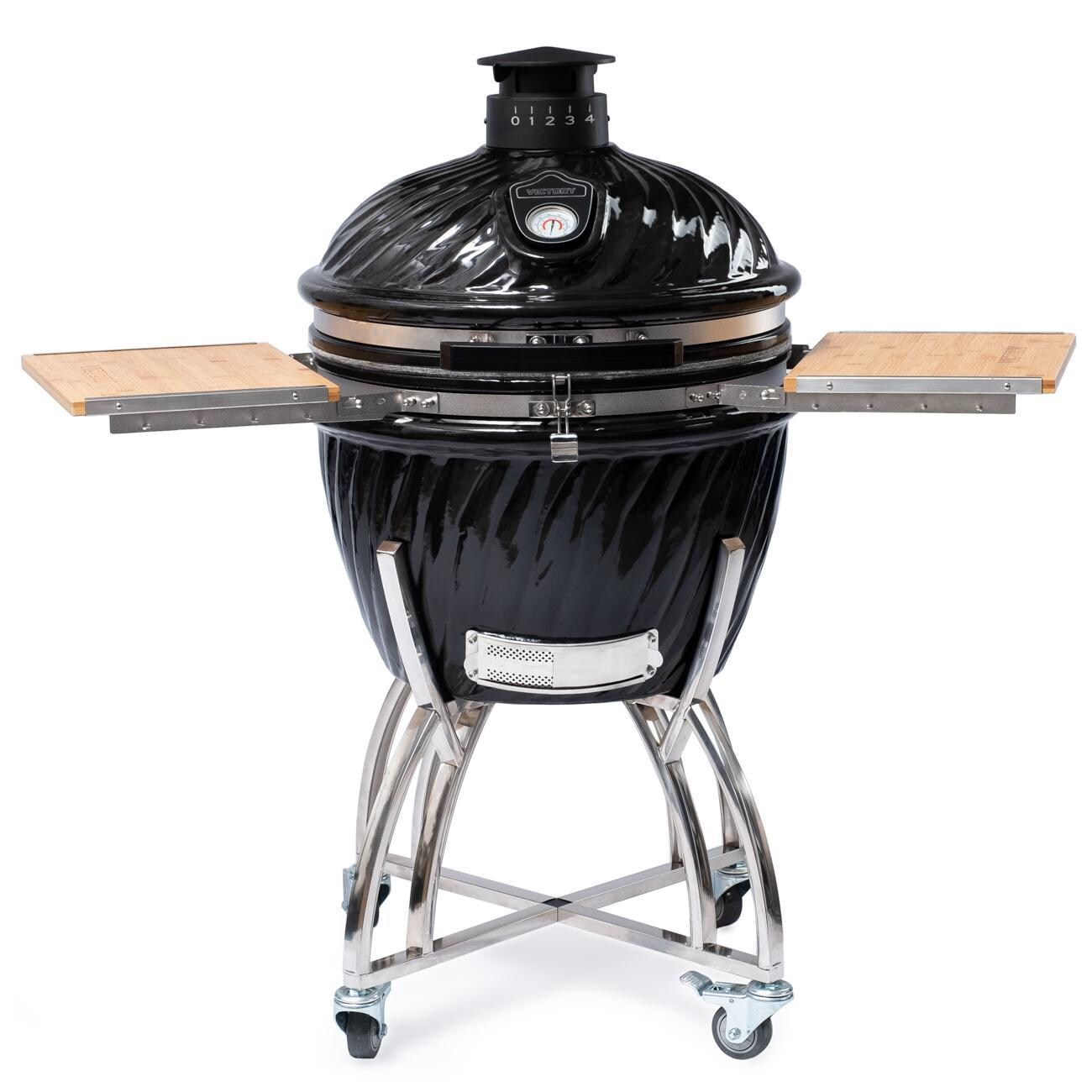 Victory BBQ-VCT-K-24B 21-Inch Kamado Grill & Smoker thumbnail