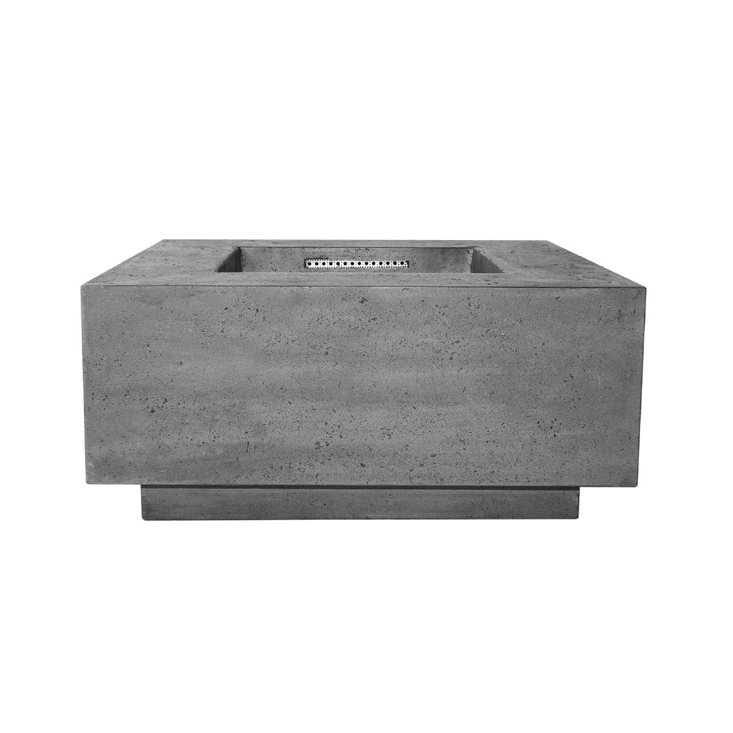 36-in Square Concrete Natural Gas Fire Pit in Gray by XO Appliance - White Background thumbnail