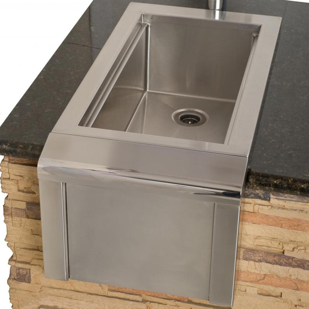 Alfresco 14-Inch Outdoor Rated Versa Bartender & Sink System - AGBC-14