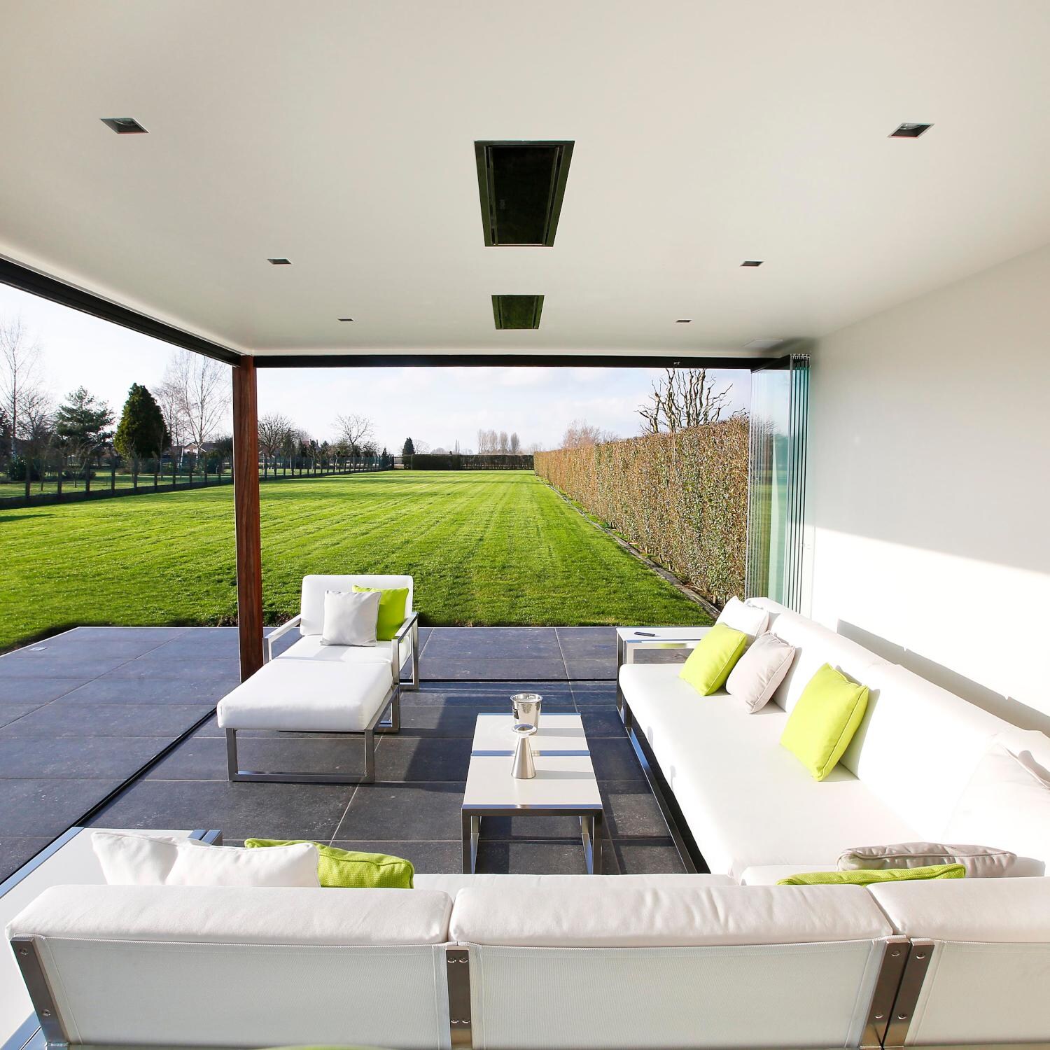 Bromic BH3622000 53-Inch 4500W Dual Element 240V Black Electric Infrared Heater - Outdoor Patio thumbnail