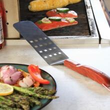 Rosewood 17-Inch Stainless Steel Flex Griddle Spatula image