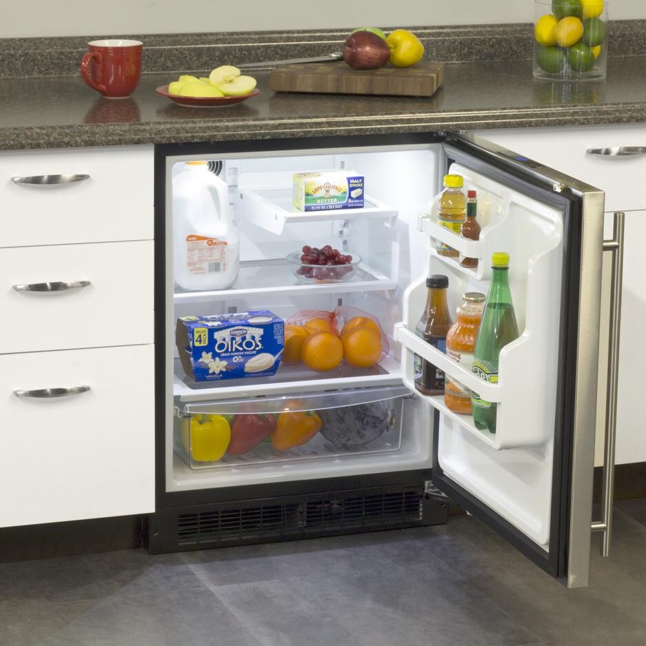 Marvel 24-Inch Low Profile ADA Height Refrigerator With Utility Bin - Built-In View thumbnail