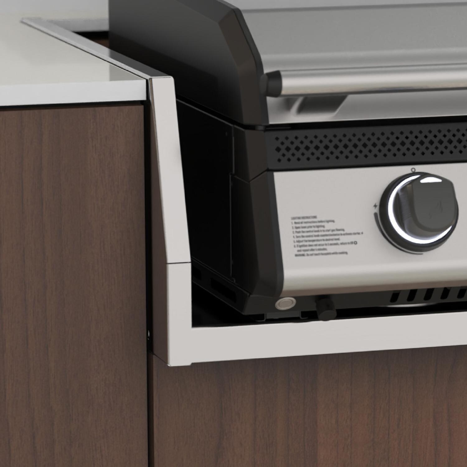 Blackstone 6303 36 Inch Built-In Natural Gas Griddle W/ Hood & Insulated Jacket - Detail thumbnail