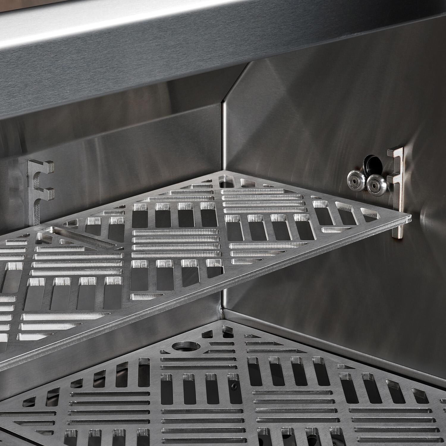 Kalamazoo K42DB Built-In Warming Head - Natural Gas - Marine-Grade - Warming Rack Low thumbnail