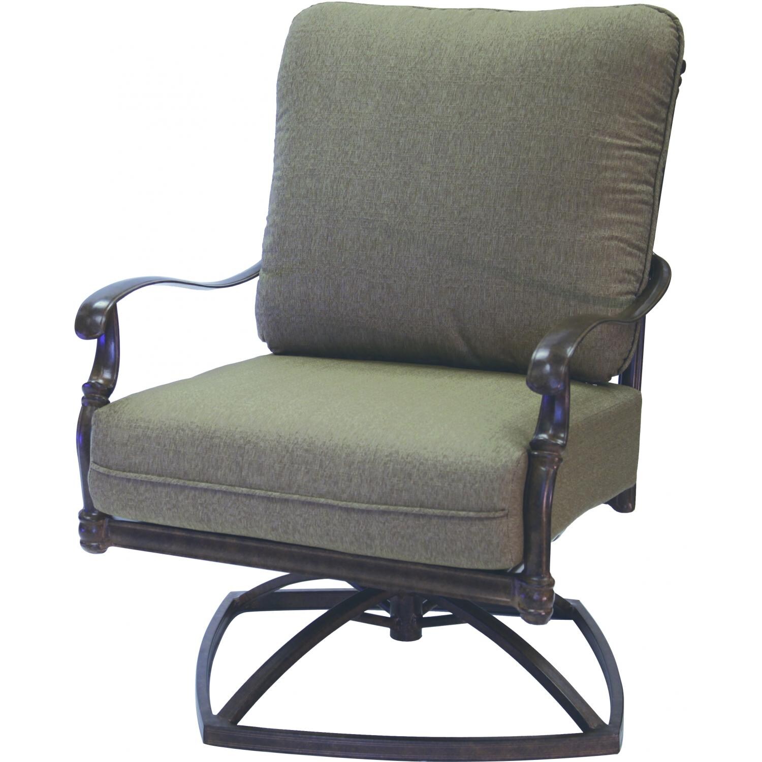 Darlee Florence Cast Aluminum Patio Swivel Rocker Club ... (800 x 800 Pixel)