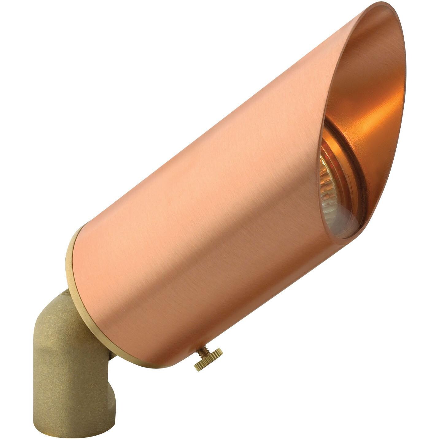 Hinkley Lighting Accent One Light 3-Inch Outdoor Spot Light - Natural Copper - 1583NC