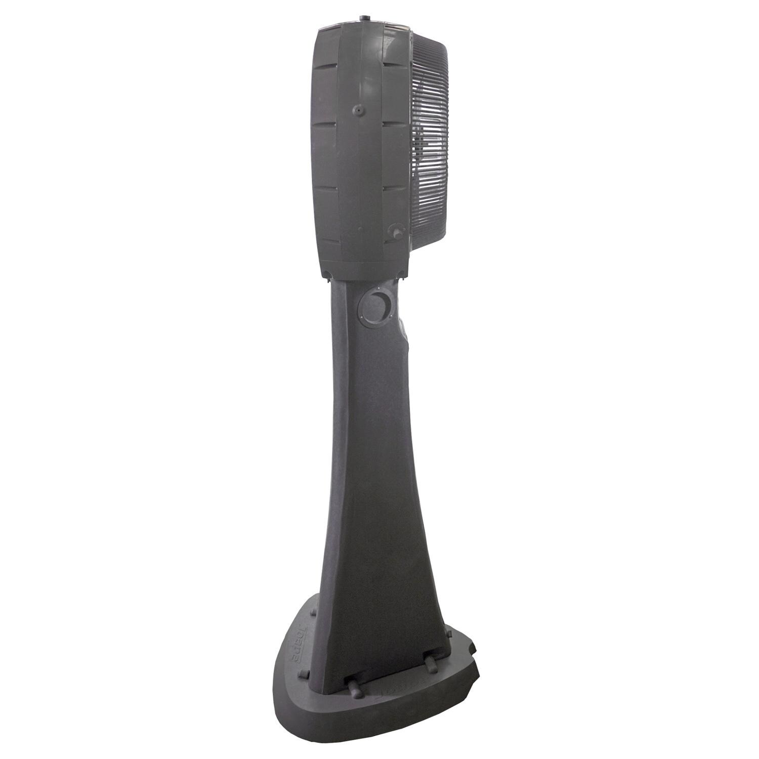 Ecojet by Joape LVP-050201 Tornado Reservoir 26-Gallon Outdoor Misting Fan - Gray - Right Side View thumbnail