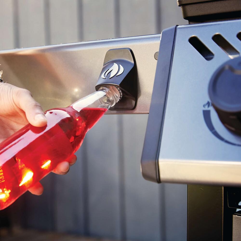 Napoleon F425DPGT Freestyle 425 4 Burner Propane Gas Grill - Graphite Grey - Bottle Opener - Detail thumbnail