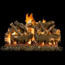 Grand Canyon 42-Inch Arizona Weathered Oak Charred Vented Propane Log Set W/ 2 BRN - Electronic On/Off Remote Ready