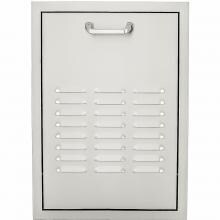 BBQGuys Kingston Series 20-Inch Roll-Out Stainless Steel Propane Tank Storage Bin image