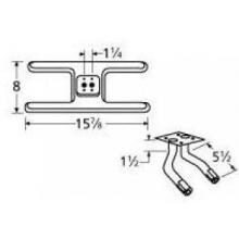 Stainless Steel H Twin, Centered, 1.25 Inch Offset Burner 10502-75062 image