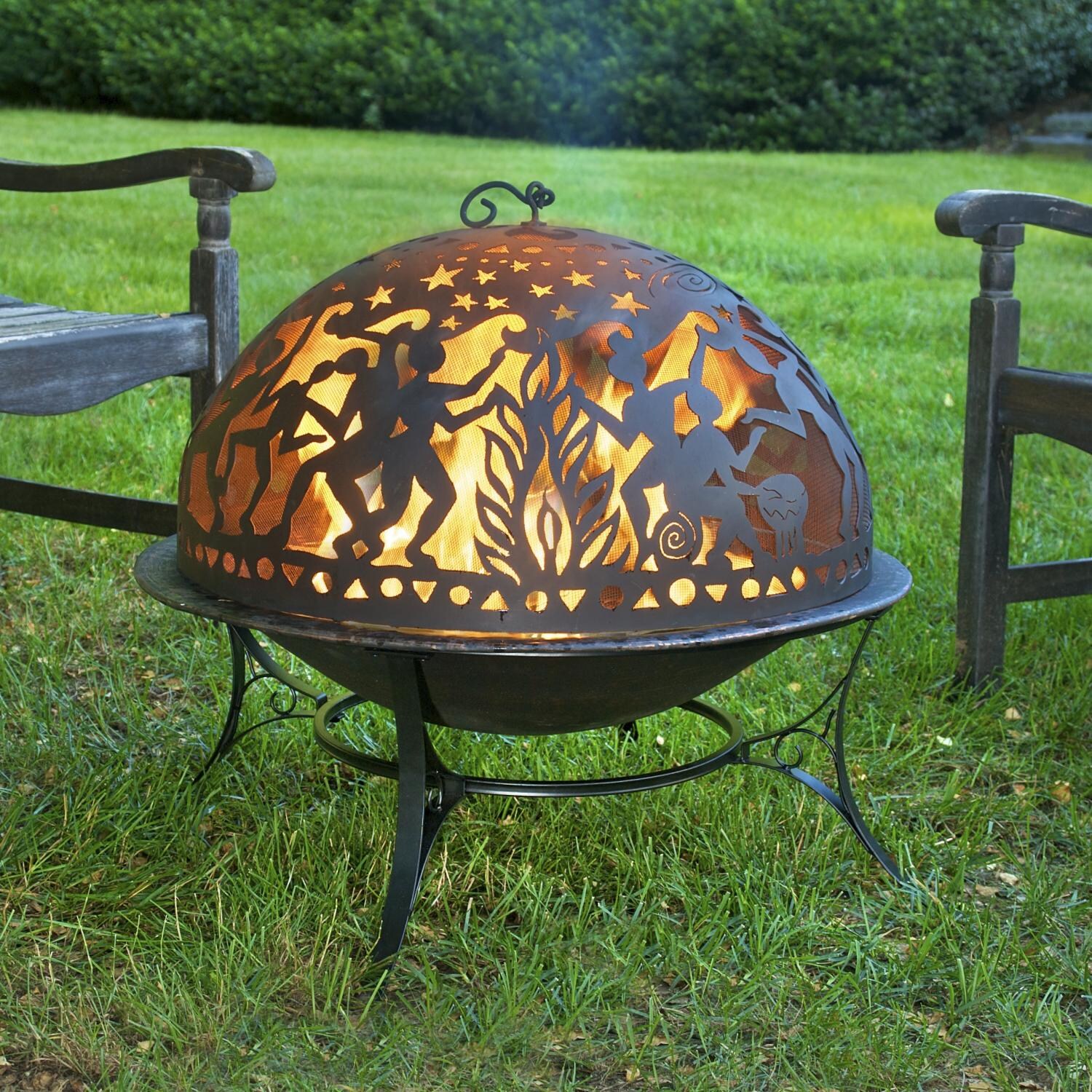 Good Directions Full Moon Party 30-Inch Wood Burning Fire Pit thumbnail