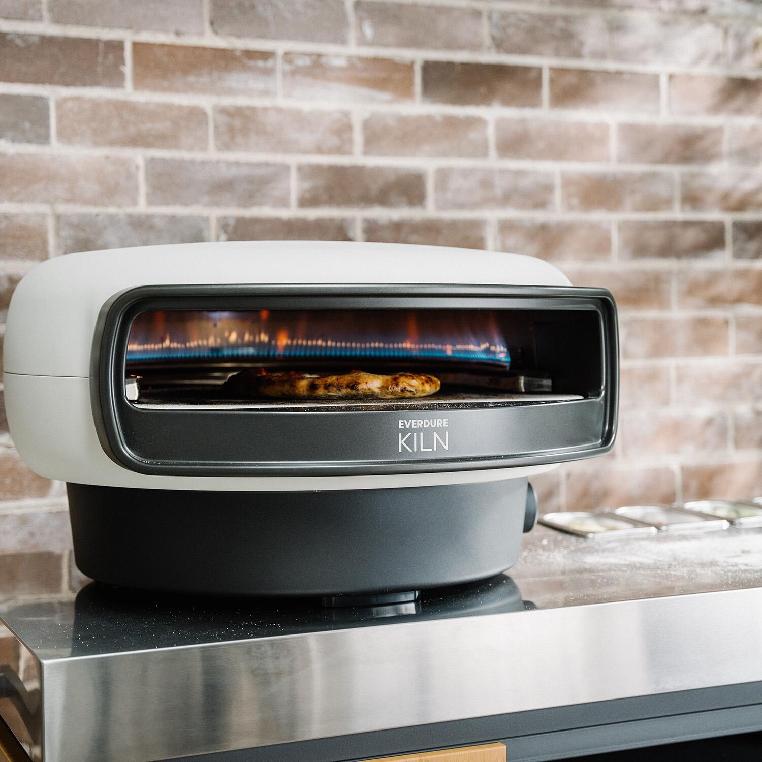 Everdure Kiln 2 Burner Pizza Oven (Stone) EKILN2SUS BBQGuys