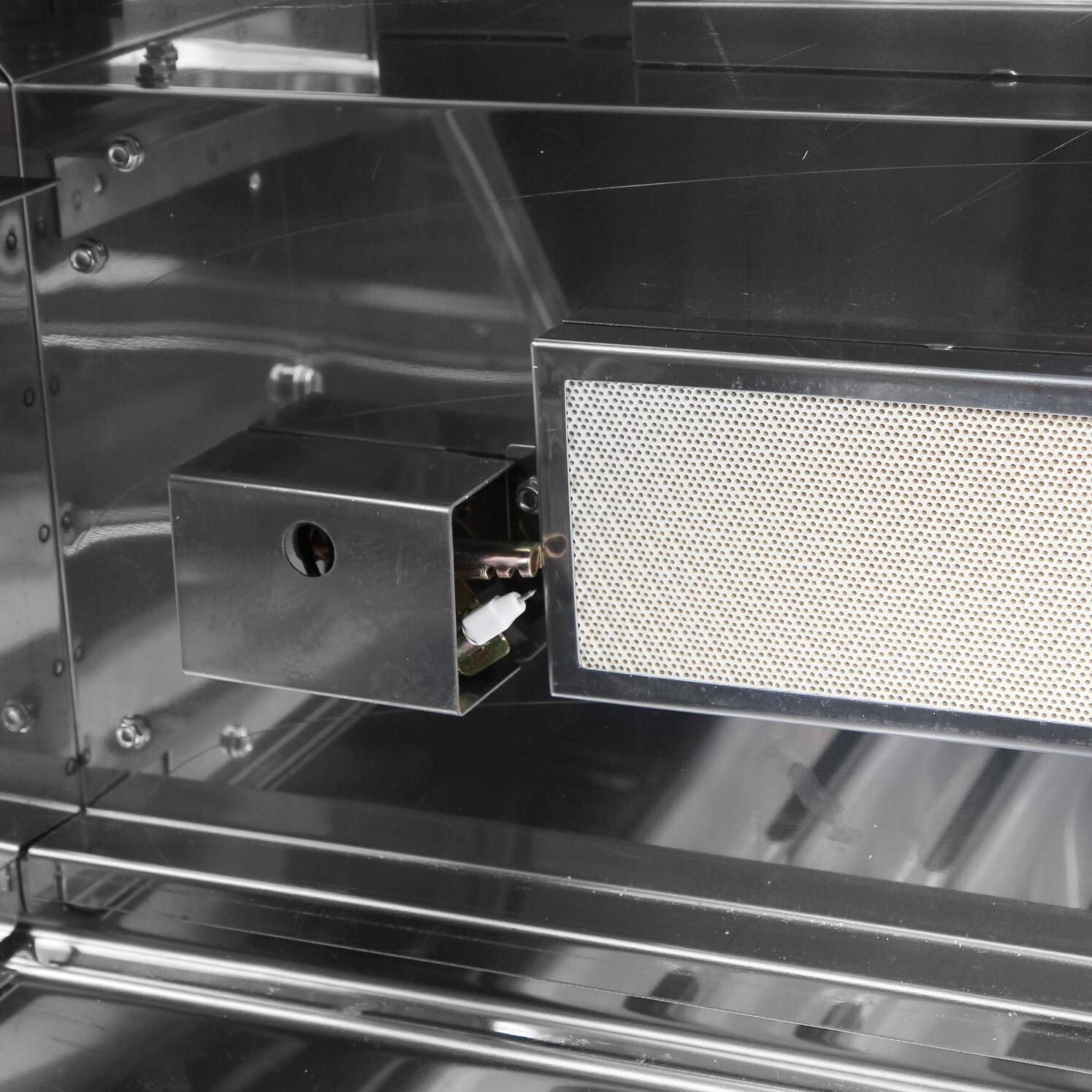 Napoleon LEX 485 LEX485RSIBNSS-A Natural Gas Grill On Cart - Rear Infrared Rotisserie Burner thumbnail