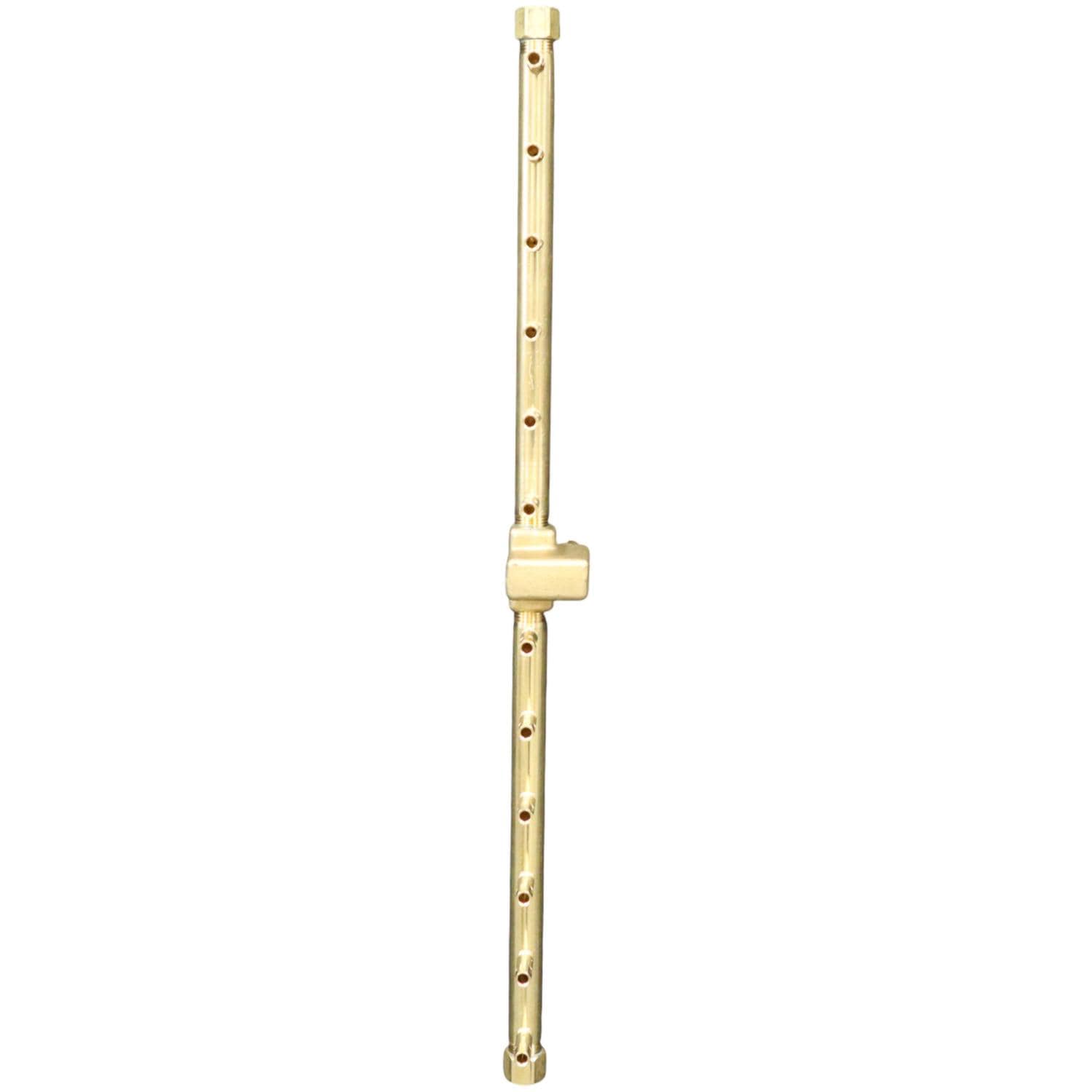 Warming Trends UL130 26-in Linear Brass Burner - Burner - White Background thumbnail