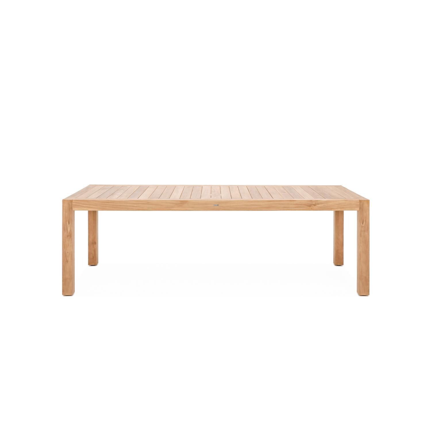 Cayman 95 Inch Rectangle Dining Table By Teak + Table