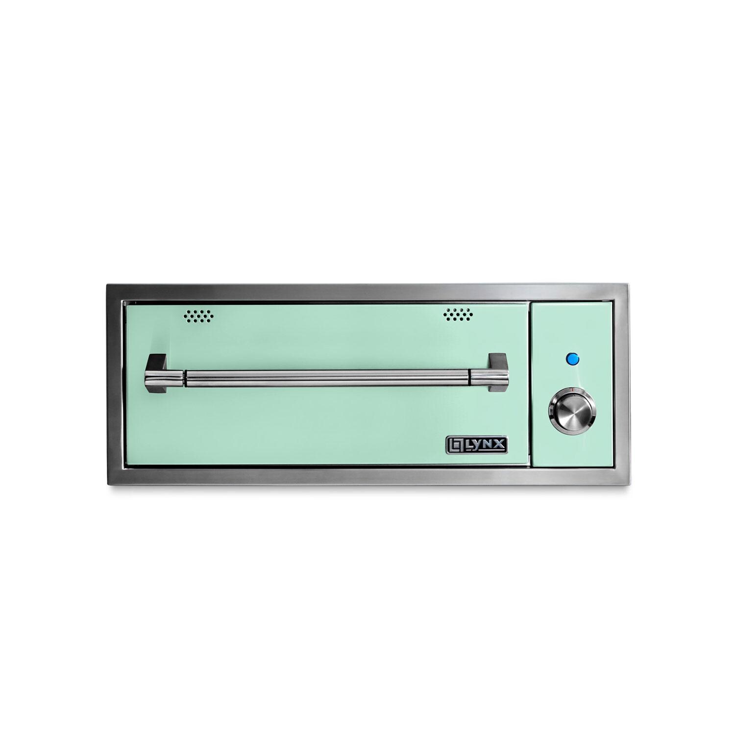 Lynx L30WD-1-SU Professional 30 Inch Built-In 120V Electric Outdoor Warming Drawer in Surf - Display - White Background thumbnail