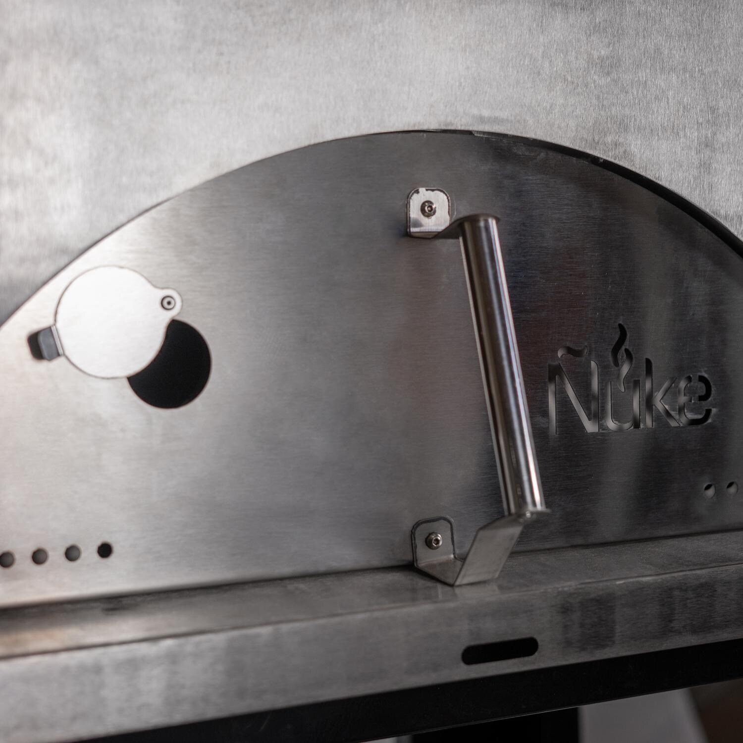 Nuke Pizzero Wood Fired Pizza Oven - OVENCT801 - Pizzero Pizza Oven Front Lid thumbnail