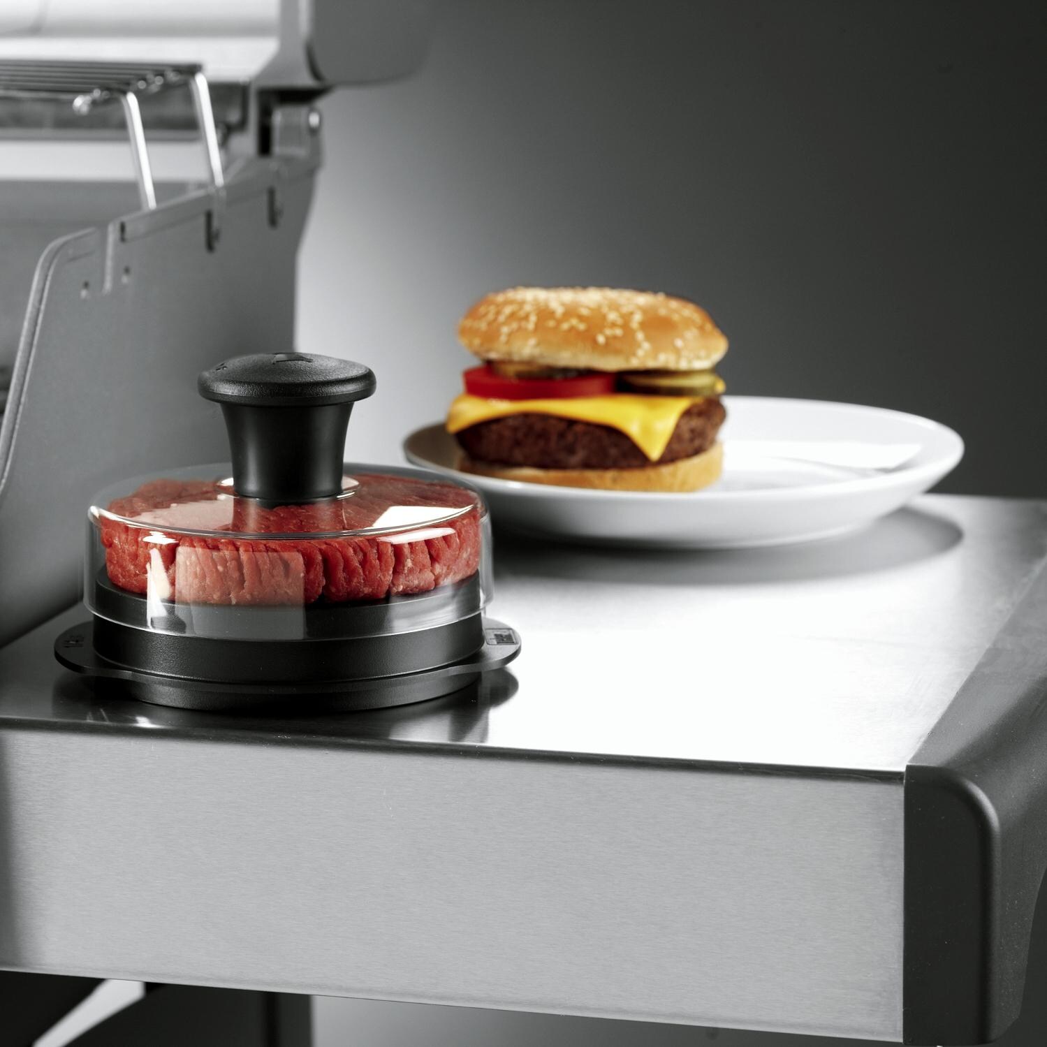 Weber 6483 Burger Press - With Food thumbnail