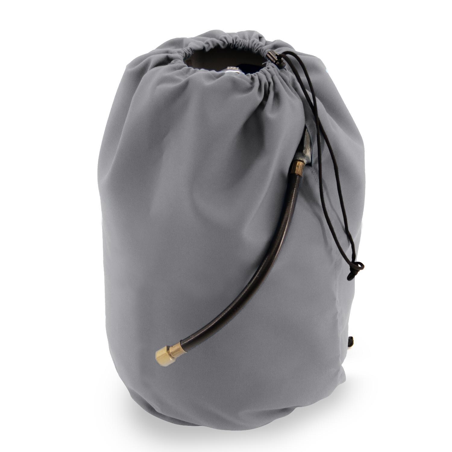 Sunbrella 20 Pound Propane Tank Cover in Cast Slate by BBQGuys Signature - AMSUN-PTC037