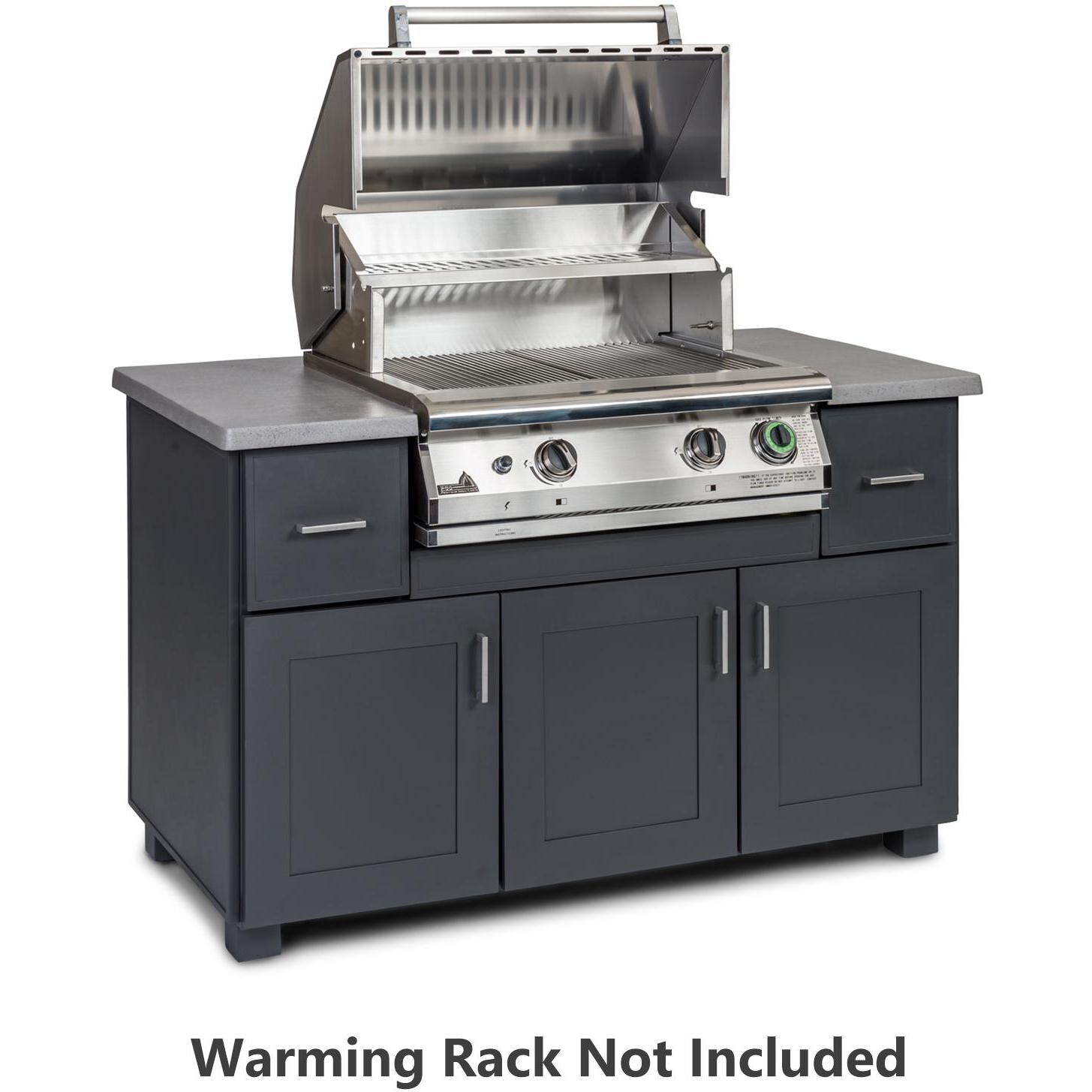 57 MOD - Grill Hood Open (Warming Rack Not Included) thumbnail
