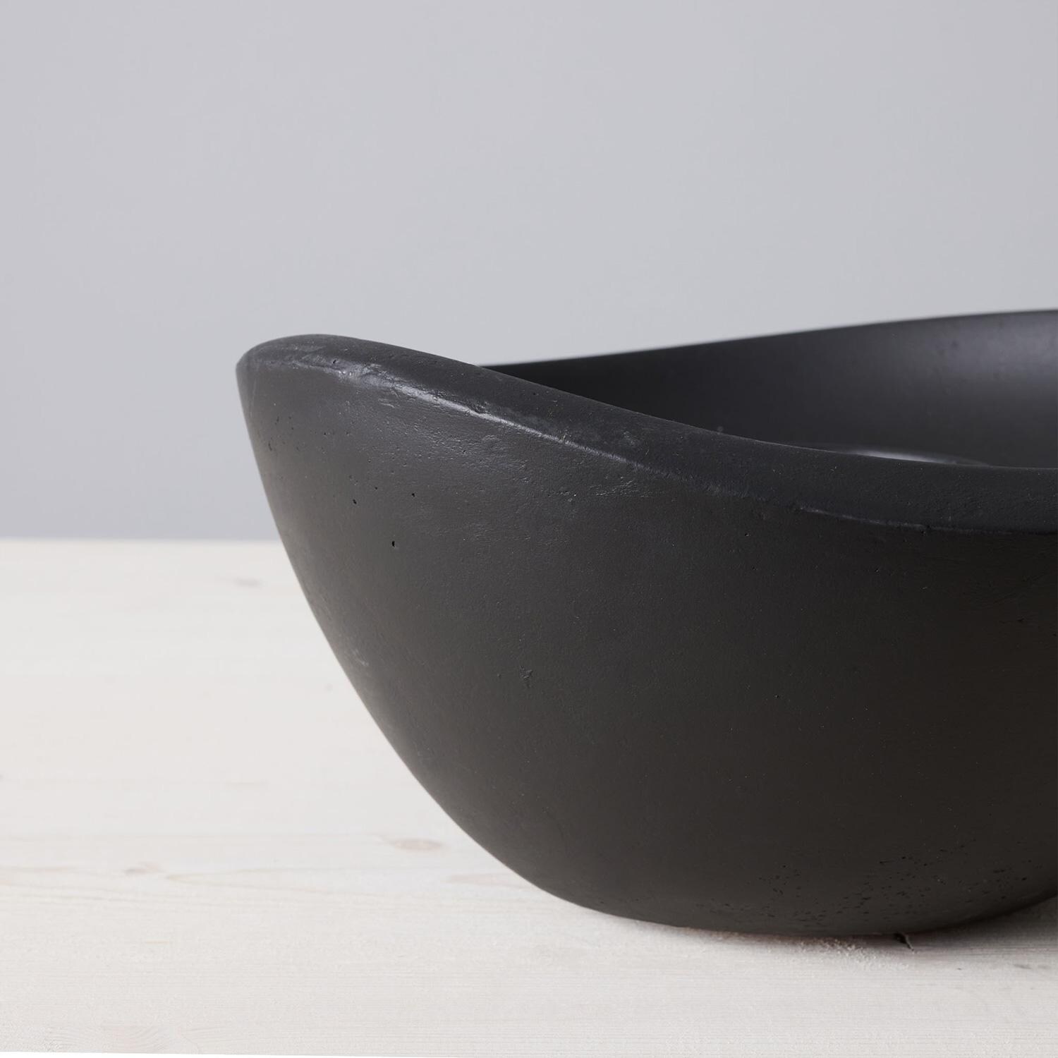 TerraFlame Wave Table Top Fire Bowl - Comex Black - Detail thumbnail