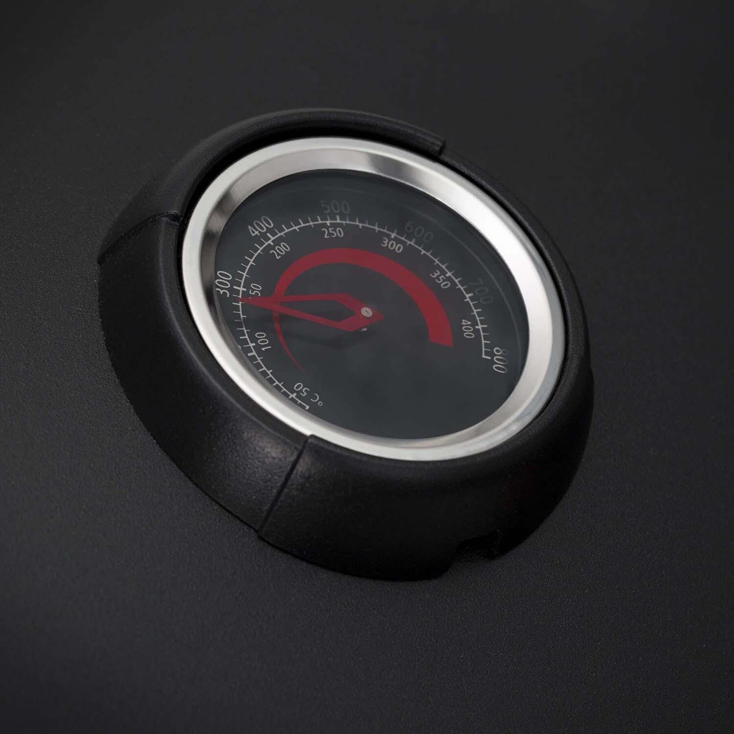 Broil King 958050 Regal Charcoal Offset 500 Smoker - Temperature Gauge - Detail thumbnail