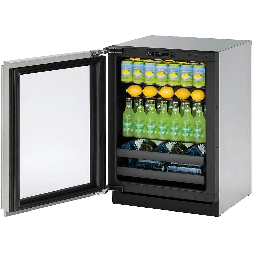 U-Line U-3024BEVS-15B - Open Stocked View thumbnail