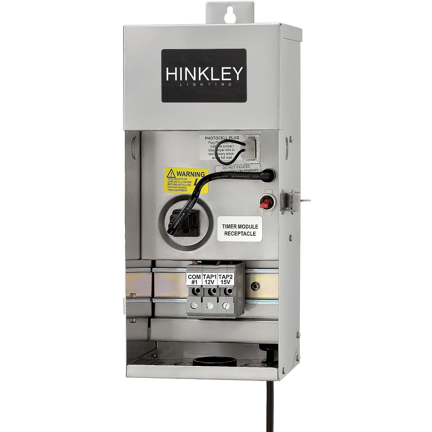 Hinkley Lighting Pro-Series 75-Watt Transformer With Stainless Steel Cabinet - 0075SS