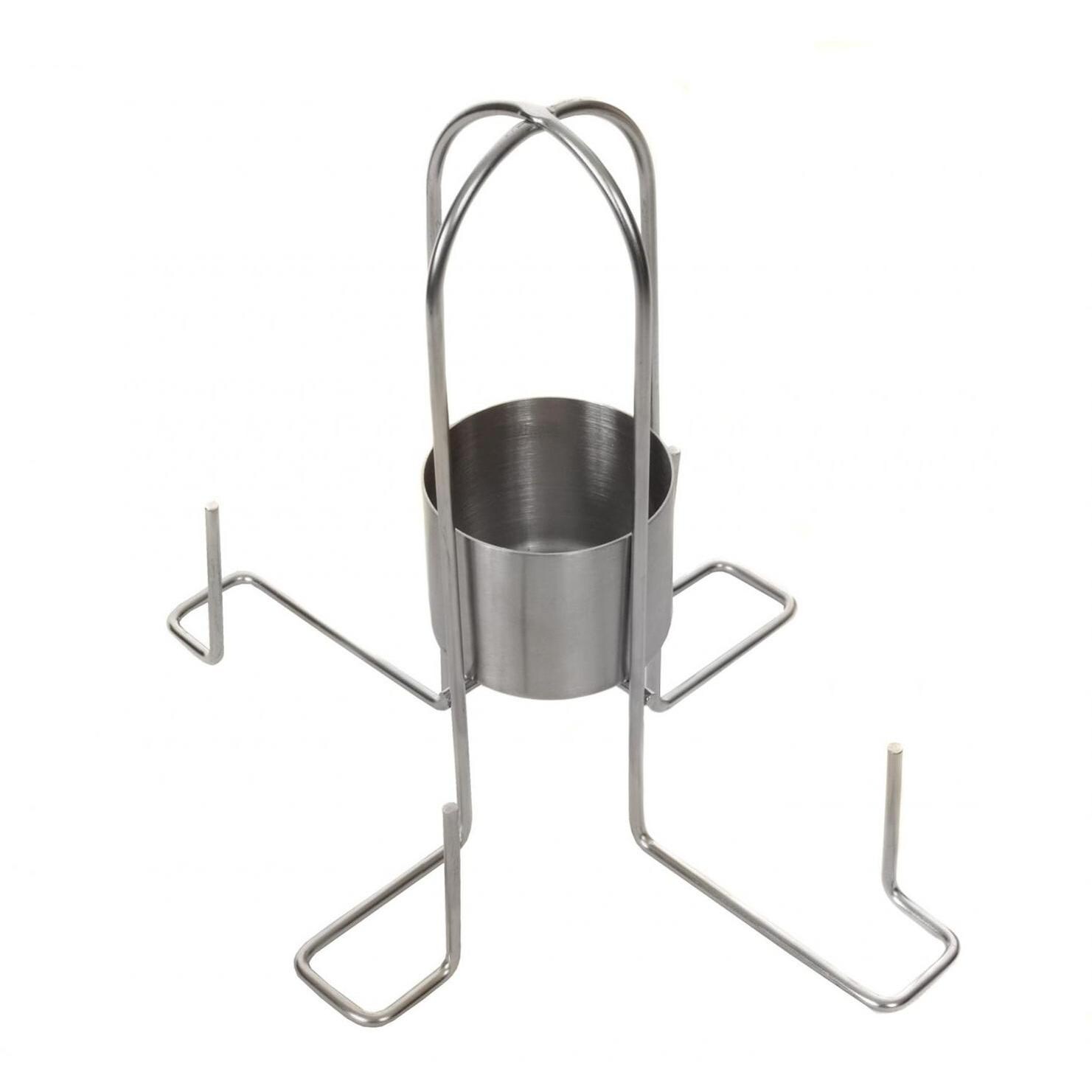 Outset 10 X 8-Inch Stainless Steel Flavor Roaster For Chicken And Potatoes - Top View thumbnail