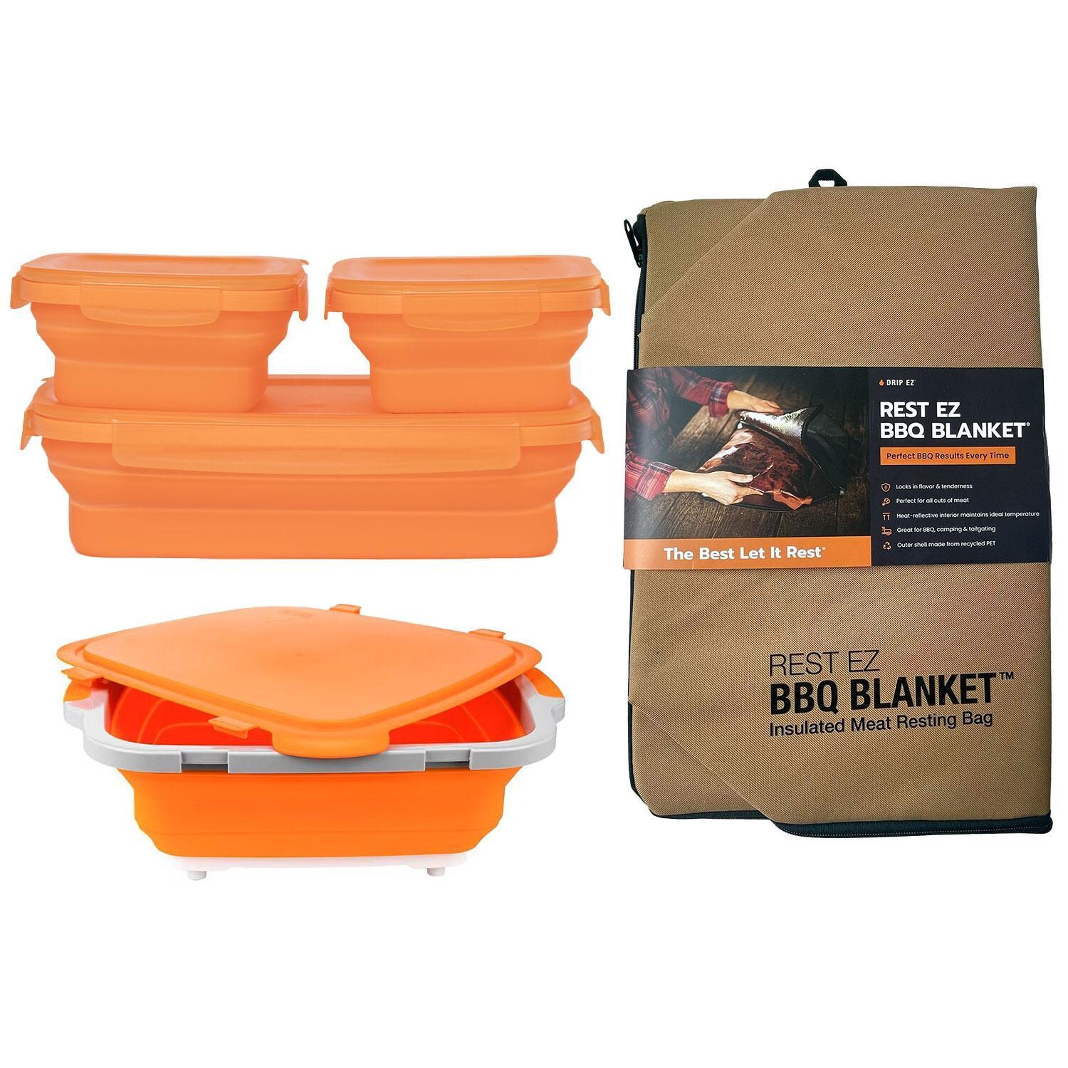 Drip EZ V2 Prep, Rest & Storage Bundle - L Classic Orange/Khaki