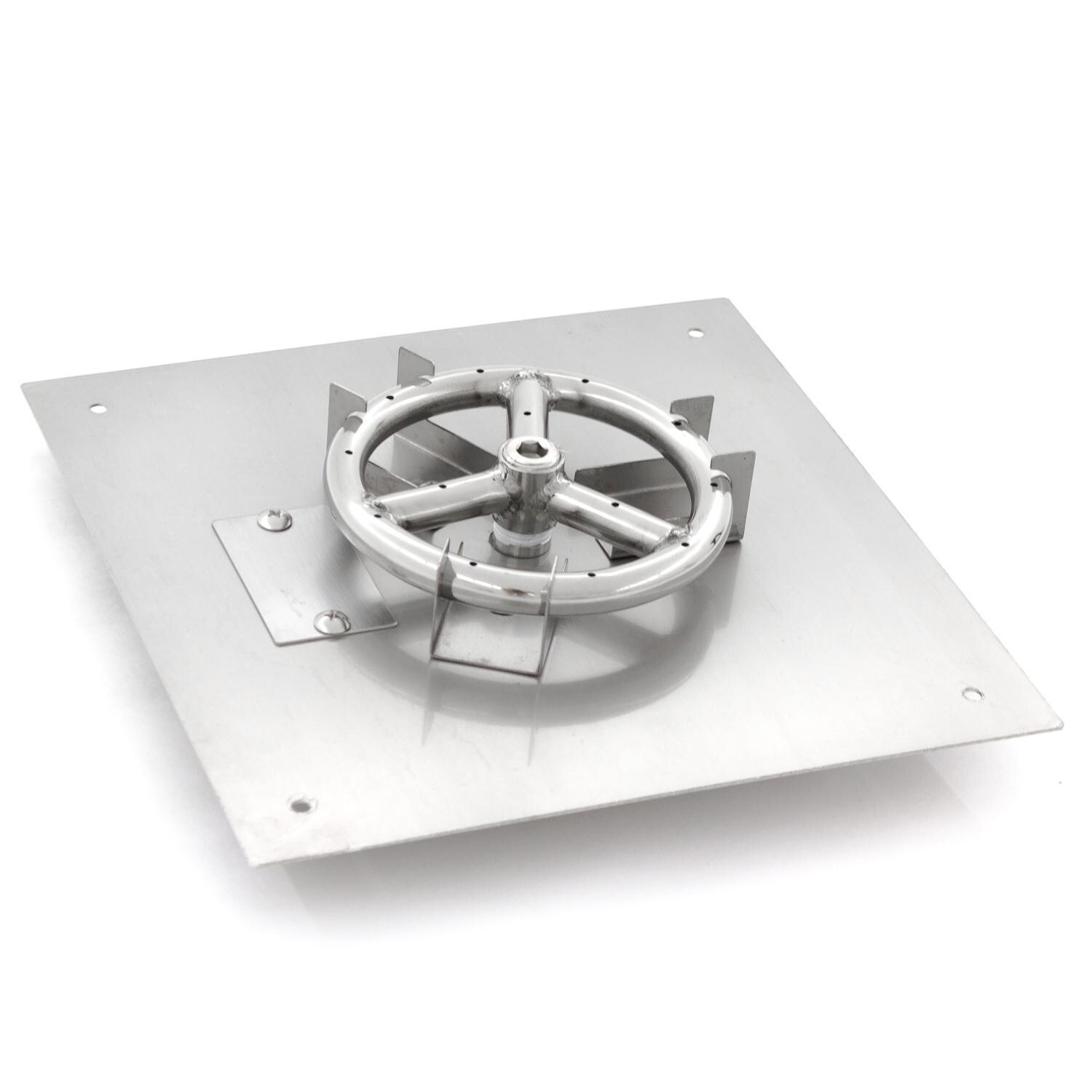 Alpine Flame Fire Pit Burners with Pans