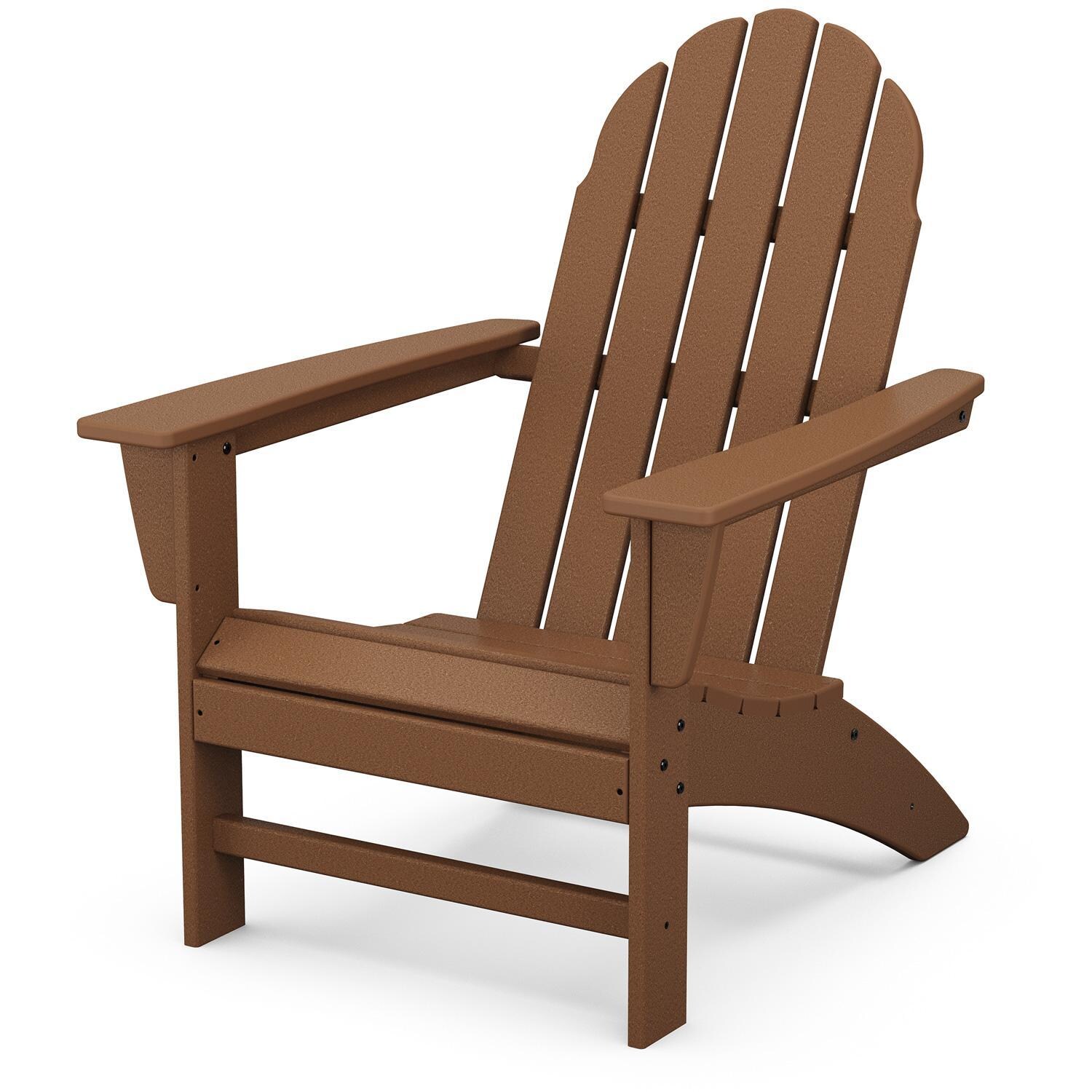 POLYWOOD Vineyard Adirondack Chair - Teak thumbnail