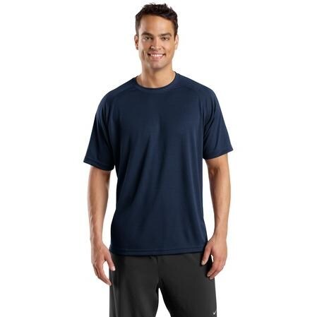 Sport-Tek Dry Zone Short-Sleeve Raglan T-Shirt 4XL - True Navy