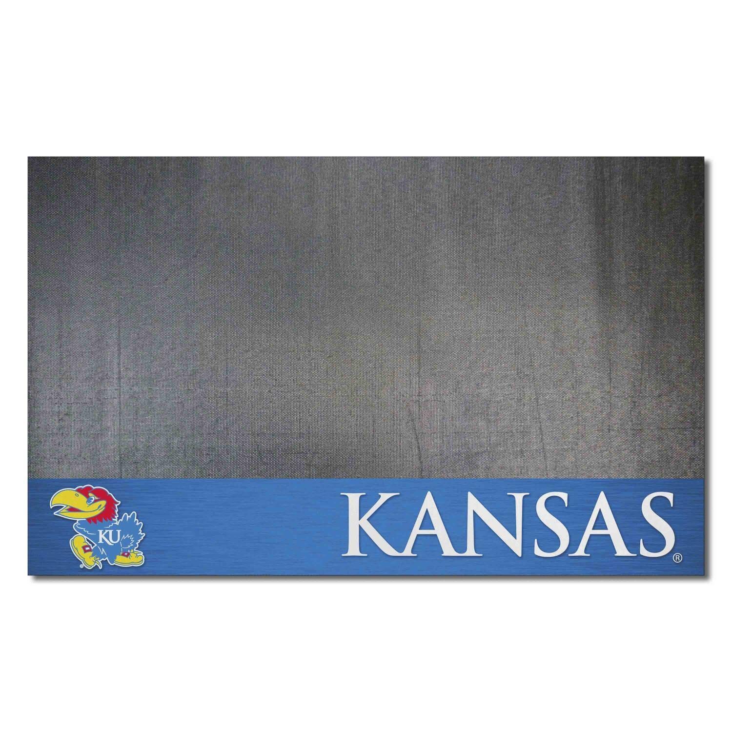 FANMATS 12121 University of Kansas Grill Mat - White Background thumbnail