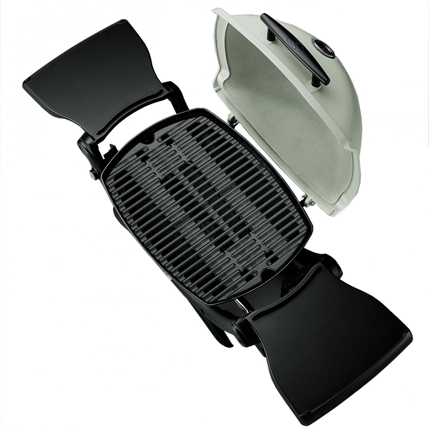 Weber Q 1000 Portable Propane Gas Grill - Top View thumbnail